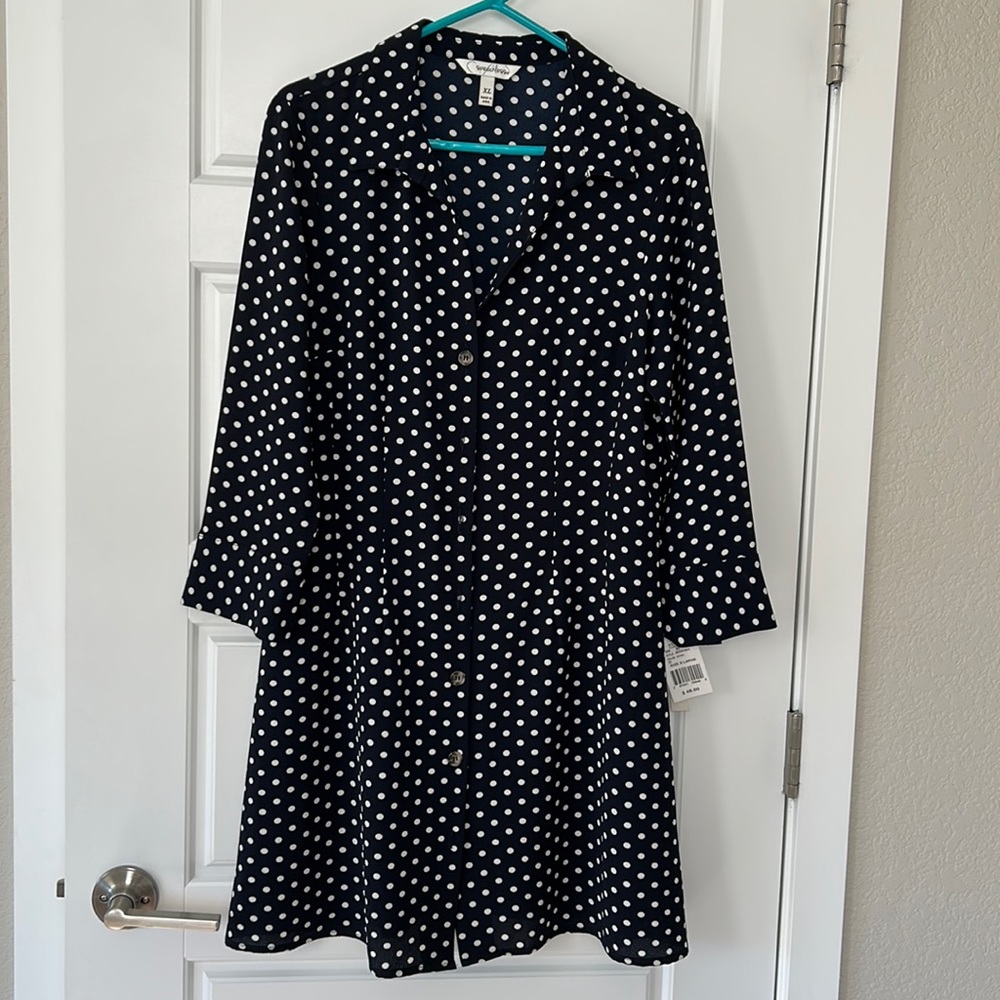Speechless Navy Dress